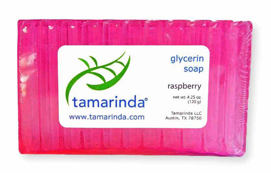 raspberry glycerin soap
