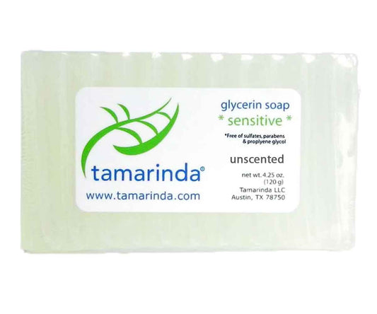 Sulfate free formula unscented glycerin soap 4.25 oz bar