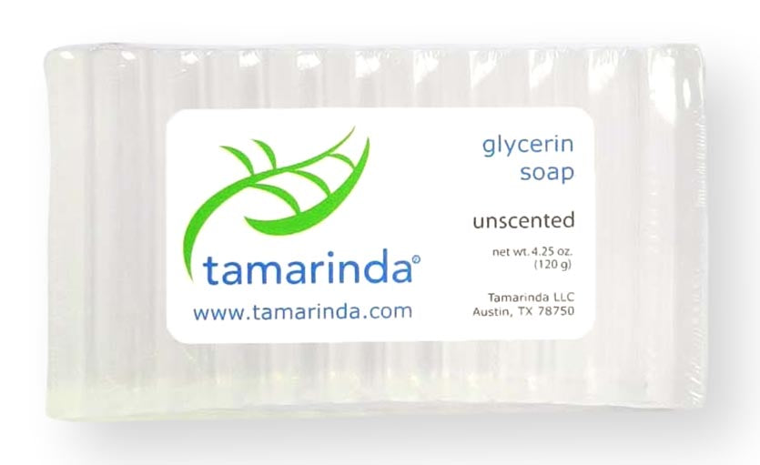Tamarinda glycerin soap unscented.  4.25 oz.